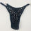 Thumbnail: Black Crystallina competition bikini "NOW"B top & S super  micro bottoms