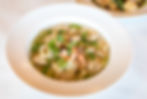 WONTON SOUP WITH PRAWNS