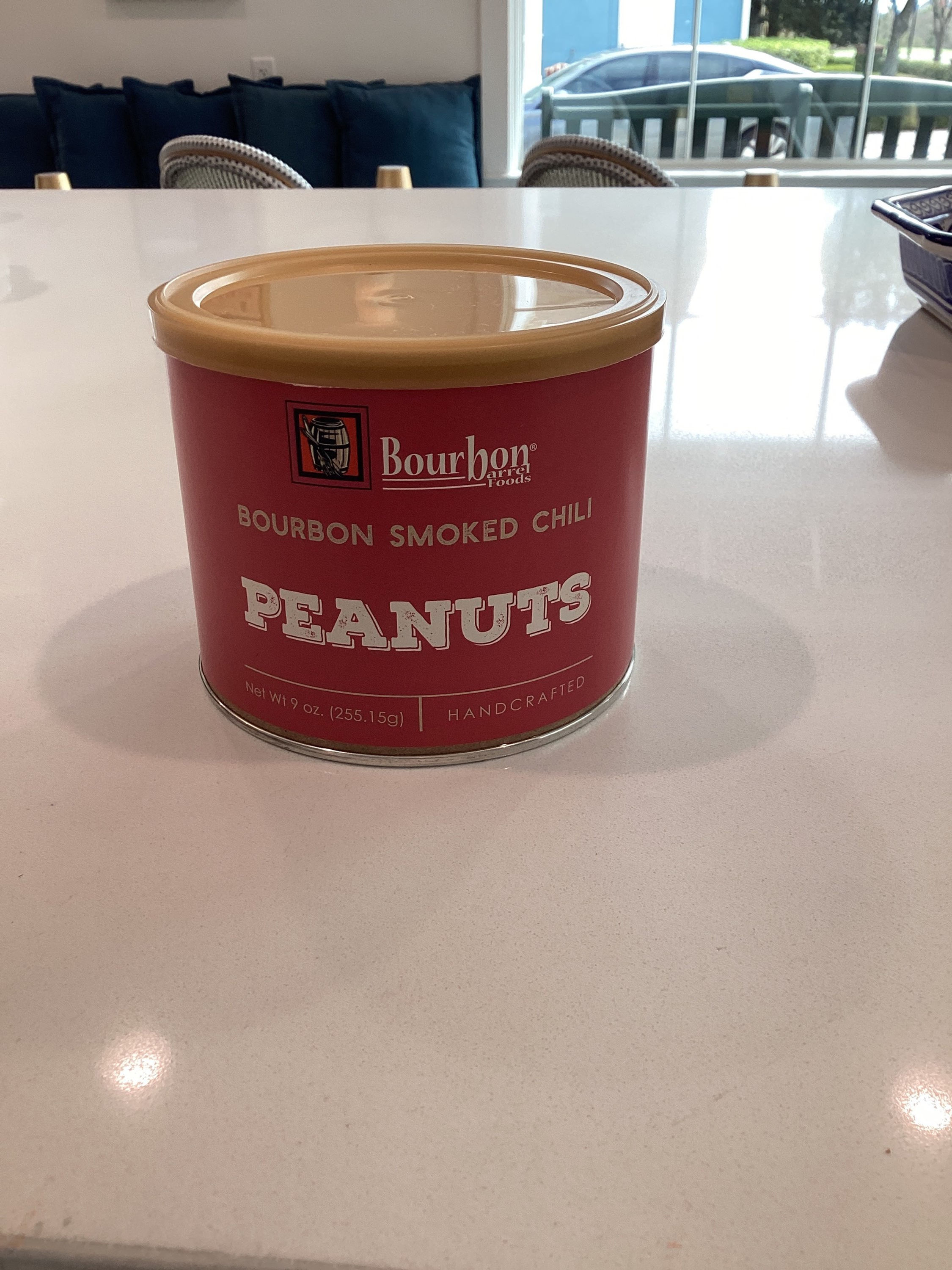 Bourbon Smoked Chili Peanuts