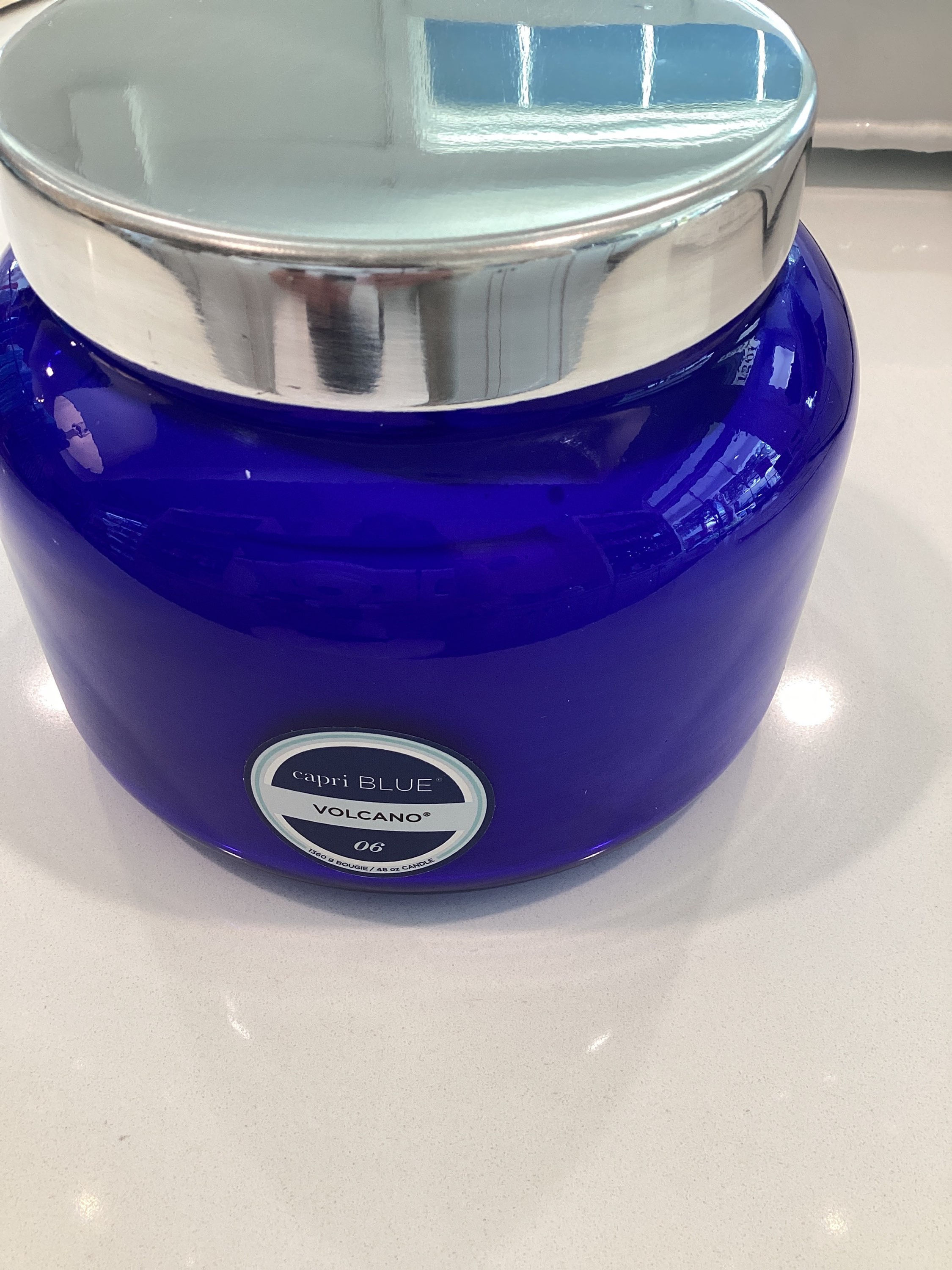 Volcano Candle - Blue 48oz