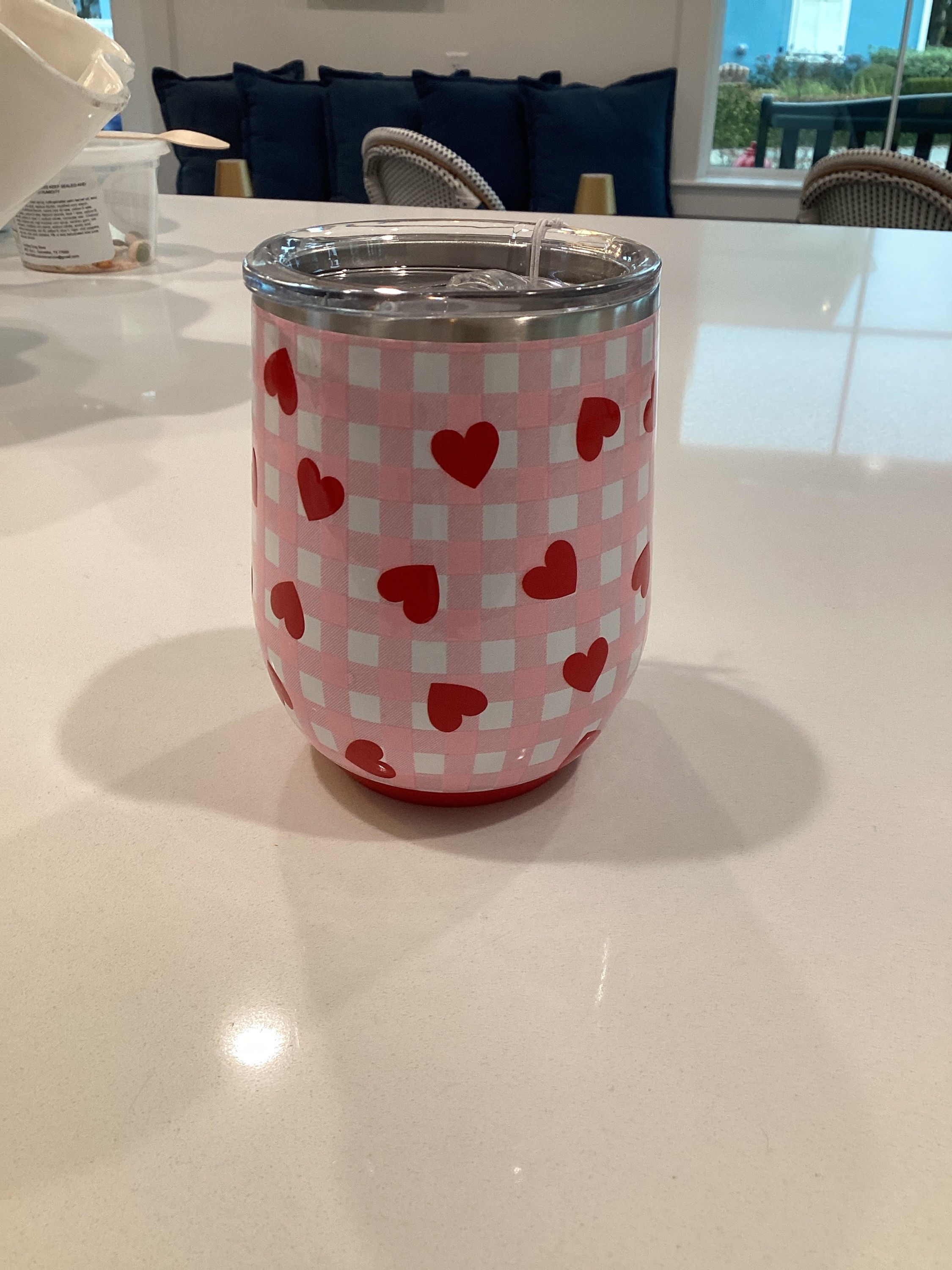 Red Hots Stemless Wine Cup 12oz