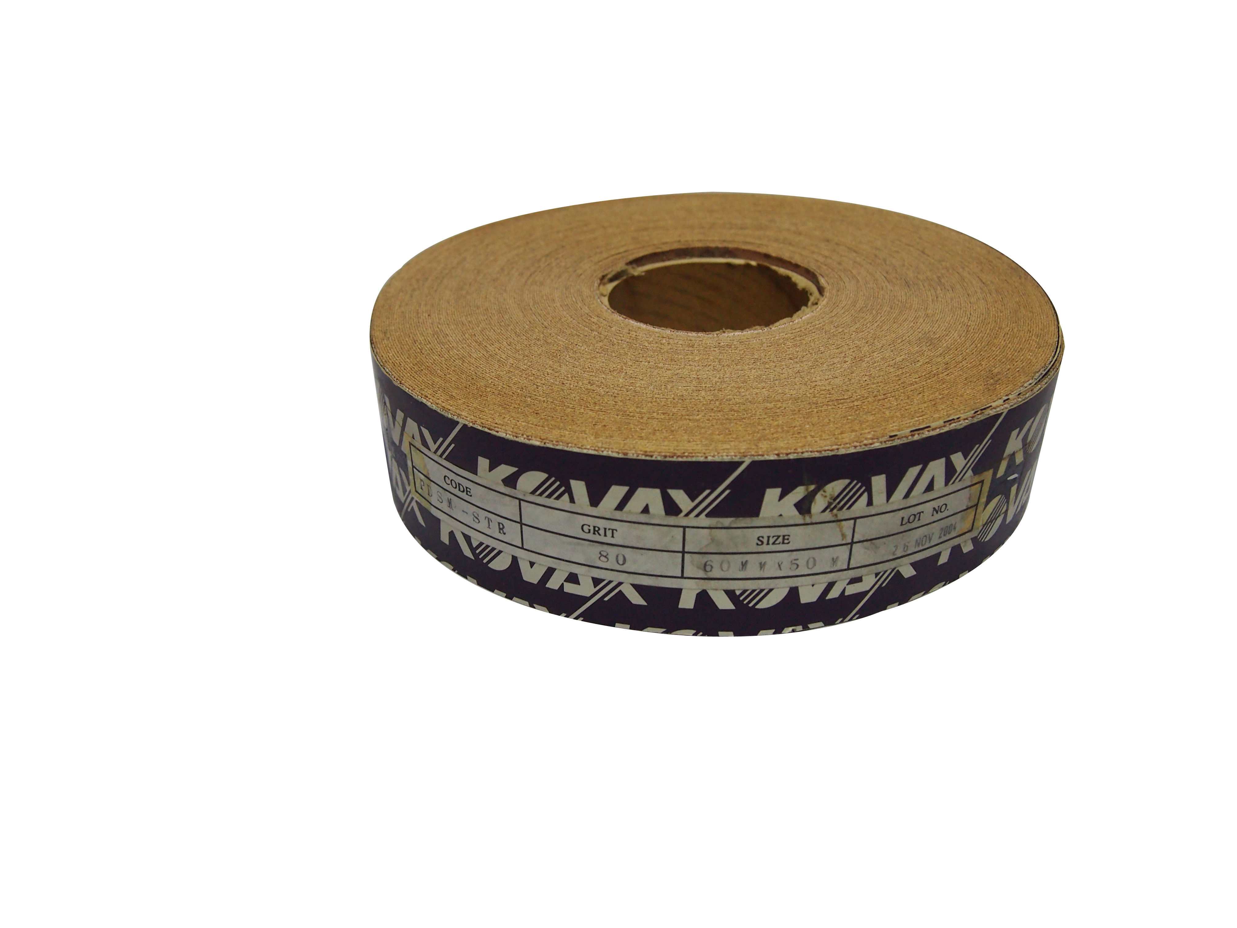 กระดาษทรายม้วน Kovax Supertack Size 60mm.