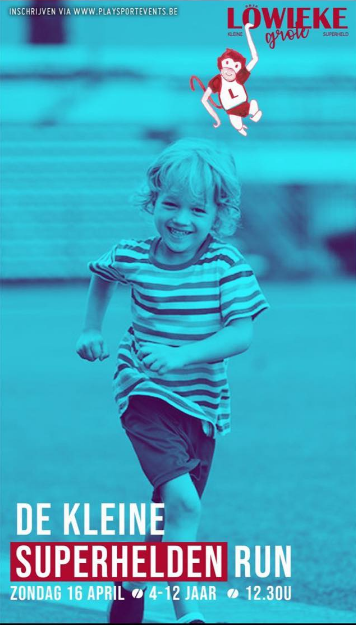Affiche speciale superhelden run
