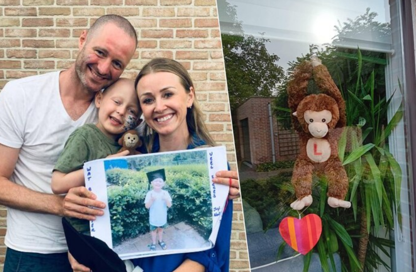 {"nl":"Ouders van Lowie (5) krijgen hartverscheurend nieuws over hun 'kleine superheld' met hersentumor","en":"Parents of Lowie (5) receive heartbreaking news about their 'little superhero' with a brain tumour"}