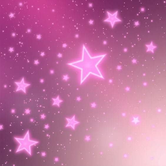 Just color -Pinks. with stars. soft with brighter pink highlights.jpg