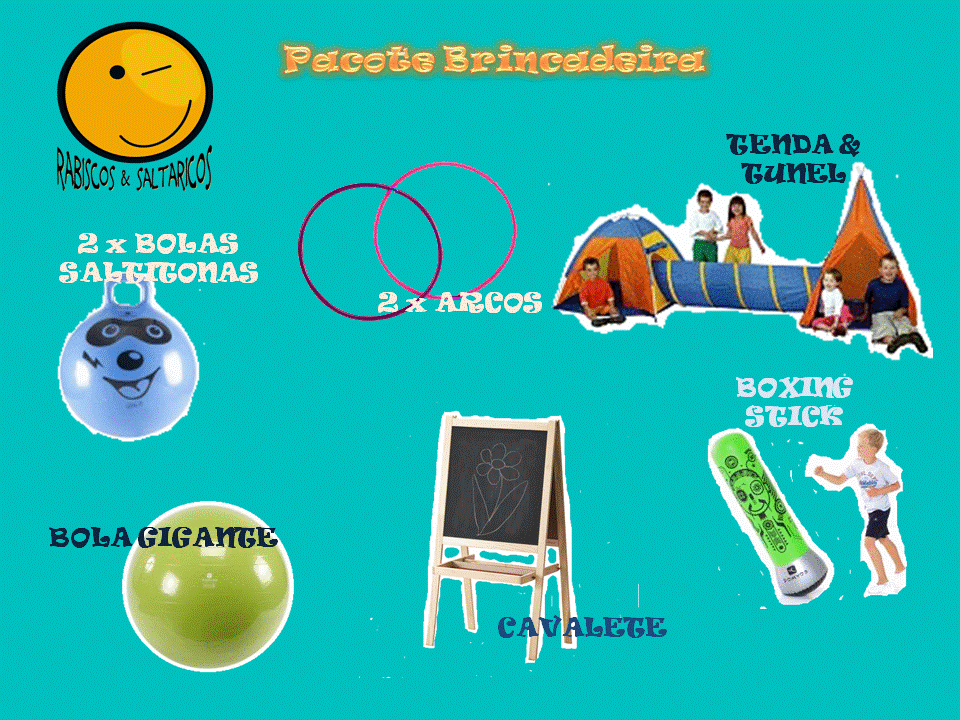 Aluguer equipamentos para festas aniversário