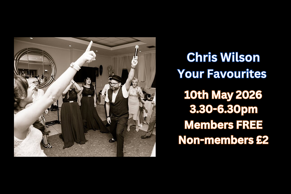 Chris Wilson - Muscian & Entertainer - Singing Your Faves