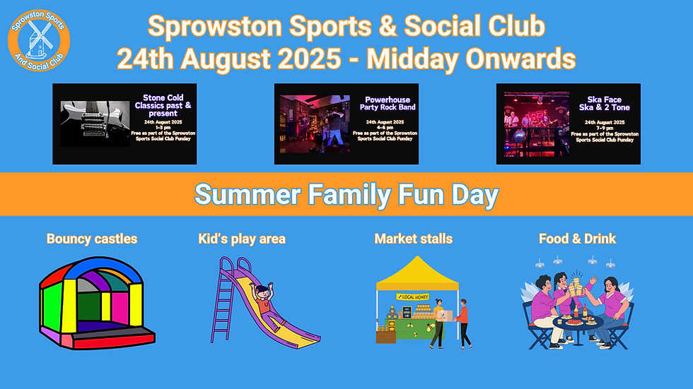 Summer Fun Day - 24th August 2025