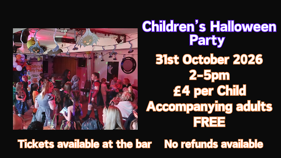 Children's Spooky Halloween Party