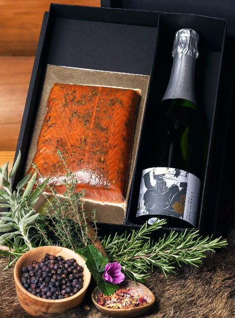 Lachs & Crémant brut - Geschenkbox