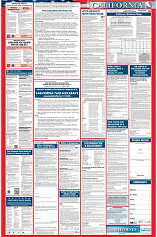 2026 California Labor Law Poster – Federal, State & OSHA Compliance (All-in-One)