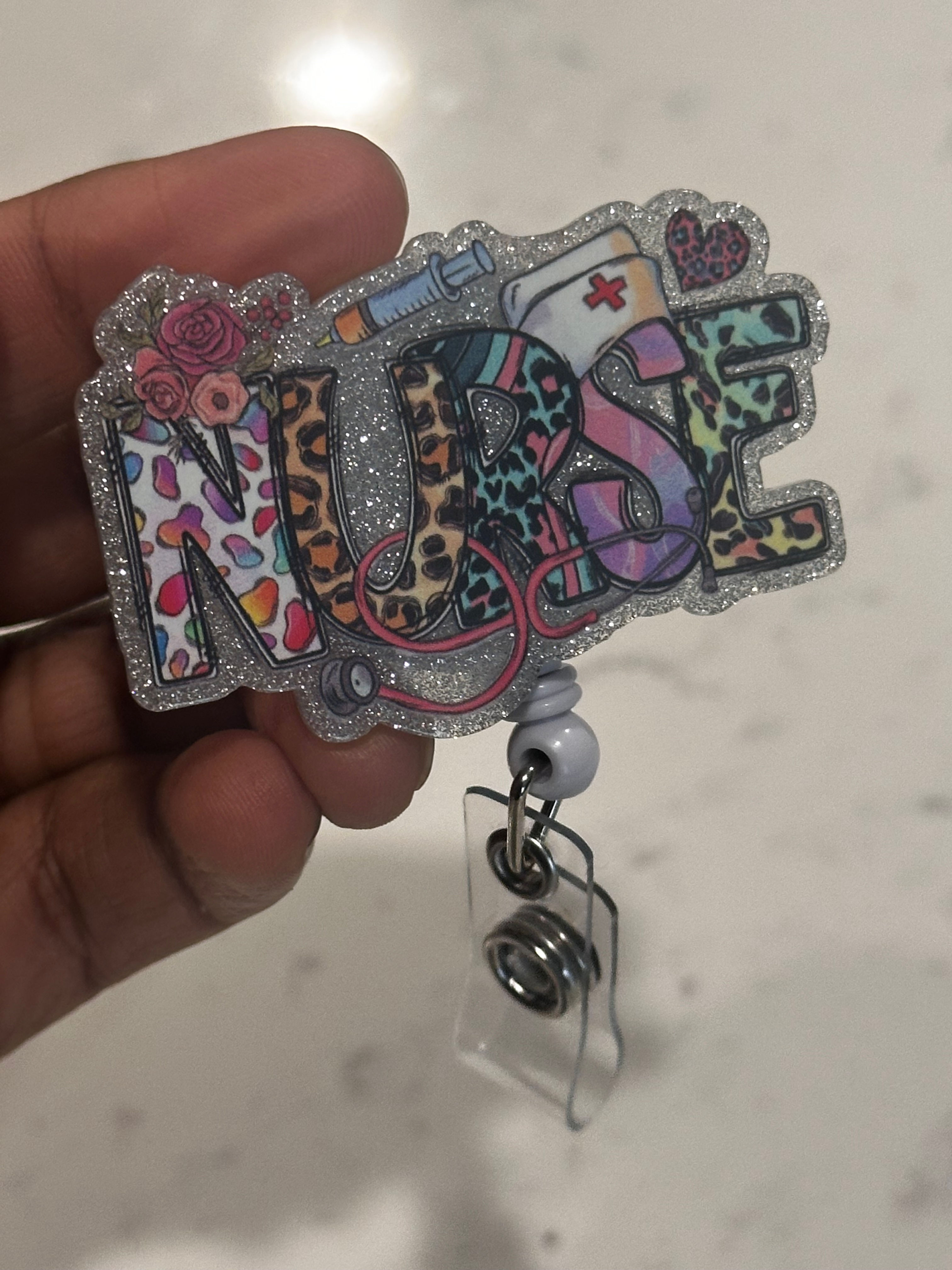 TEAD scrubs Badge Reel