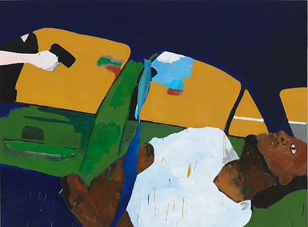 Henry Taylor, THE TIMES AINT CHANGING, FAST ENOUGH, 2017