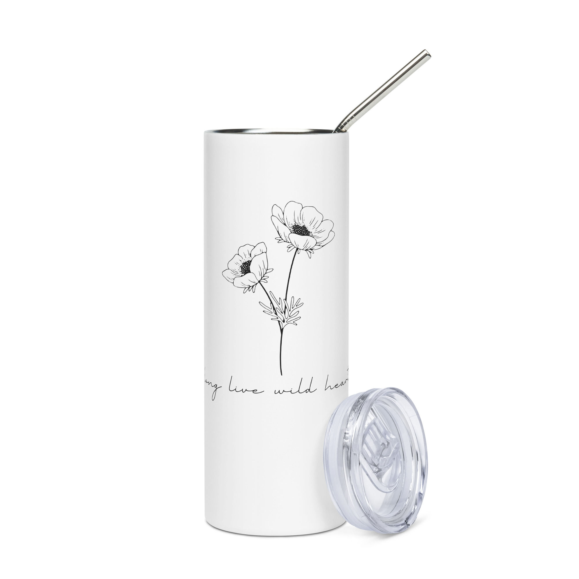Long Live Wild Hearts Steel Tumbler