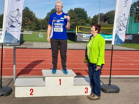 Laatste wedstrijd, laatste medaille voor Annie Heylen!
