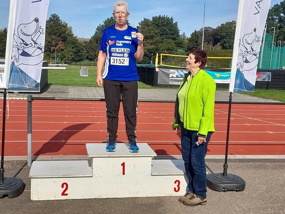 Laatste wedstrijd, laatste medaille voor Annie Heylen!