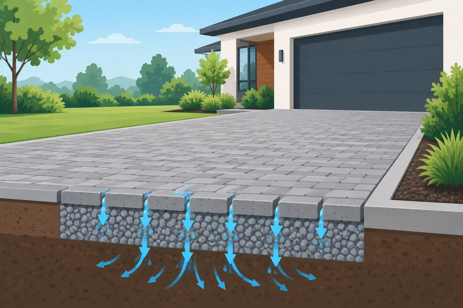Guide to Permeable Paving for Driveways