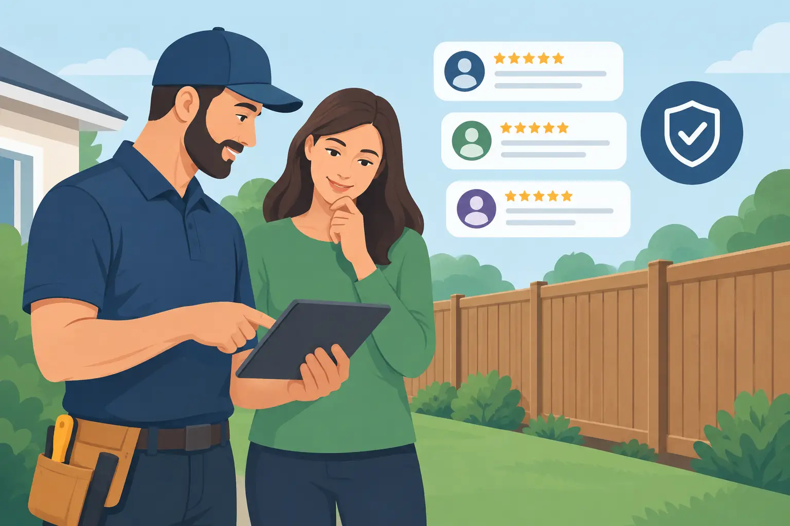 Fence Contractor Reviews: What to Look For