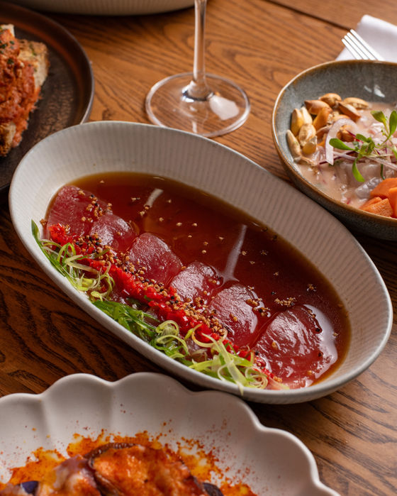 Pre theatre dining at Crudo Seven Dials