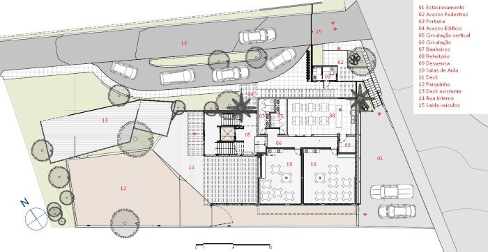 Planta do Pavimento Inferior