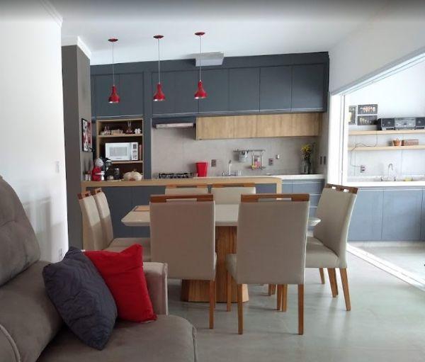 Residência RT - Salas e Cozinha