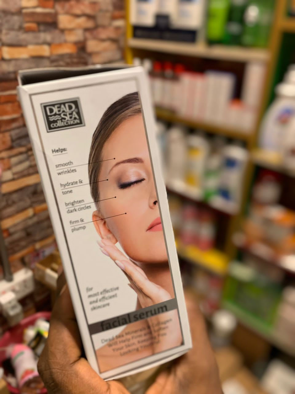 Thumbnail: Dead Sea Collagen Anti Wrinkle Face Serum 