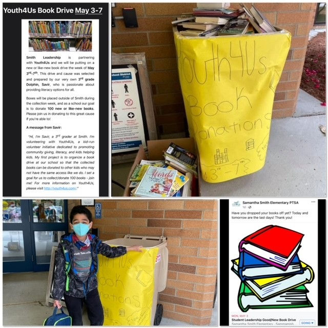 Great Job Savir on your first Book Drive. Happy to see kids taking step forward.