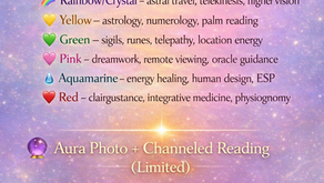 ✨ Explore Your Aura & Spiritual Gifts!  ✨