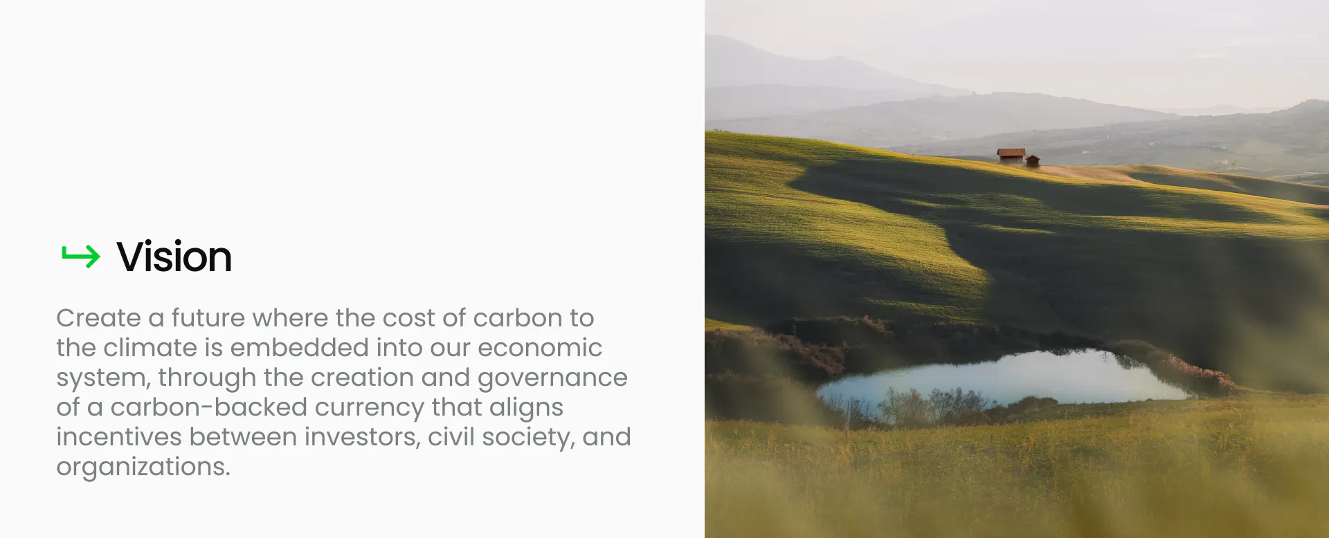 Vision statement of KlimaDAO