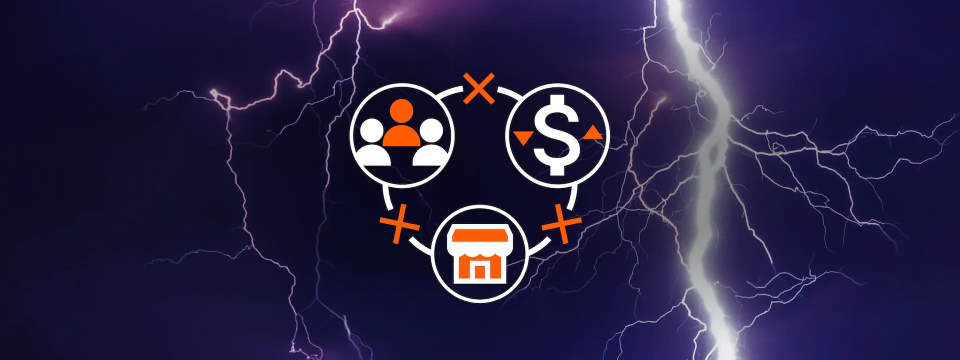 Stylized image highlighting the disadvantages of lack of carbon credit variety via traditional trading methods.