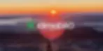 KlimaDAO logo in front of a sunrise