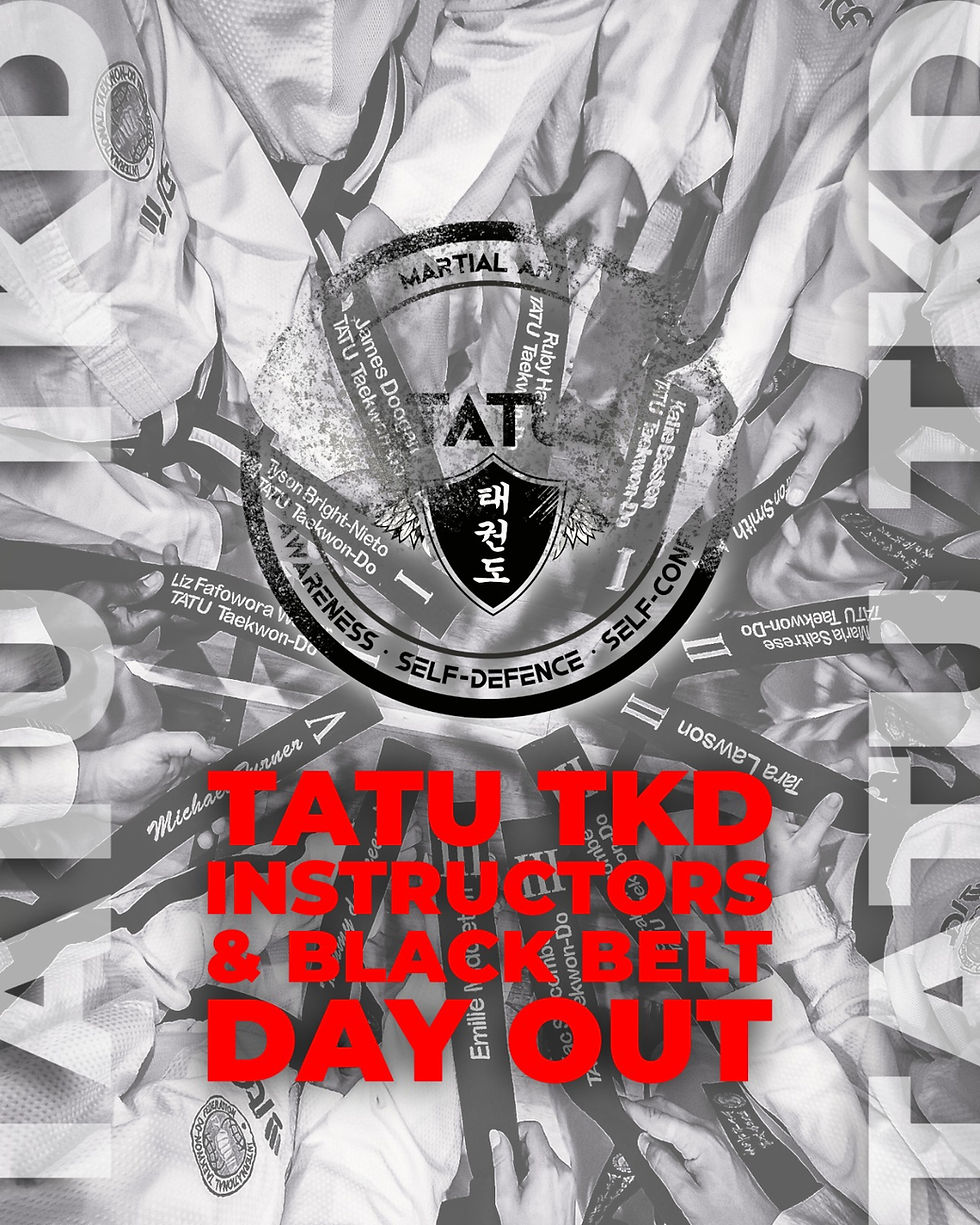 Instructors, Assistant Instructors & Black Belt Day