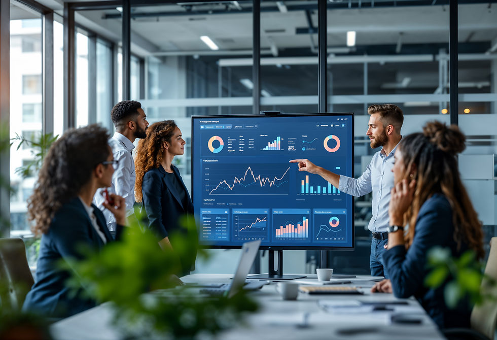 A fractional marketing team helping businesses grow