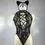 Thumbnail: 2025 New Sexy Lingerie Hot Black Lace Women Teddy Lingerie Cosplay Cat Uniform