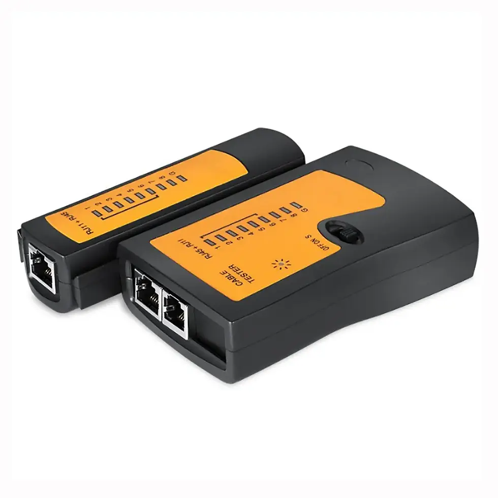 Miniature : Testeur de câble réseaux RJ45 RJ11 RJ12 CAT5 UTP