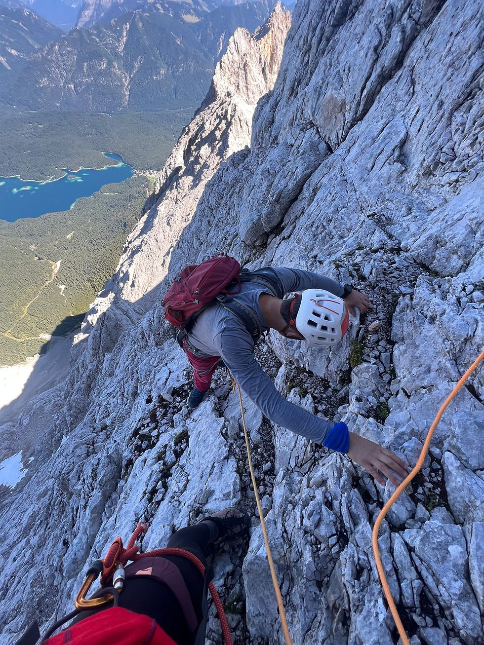 in der tour eisenzeit_bergführer_ludwig_sandhacker