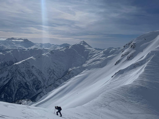 Skitouren in Ushgulli in Georgien
