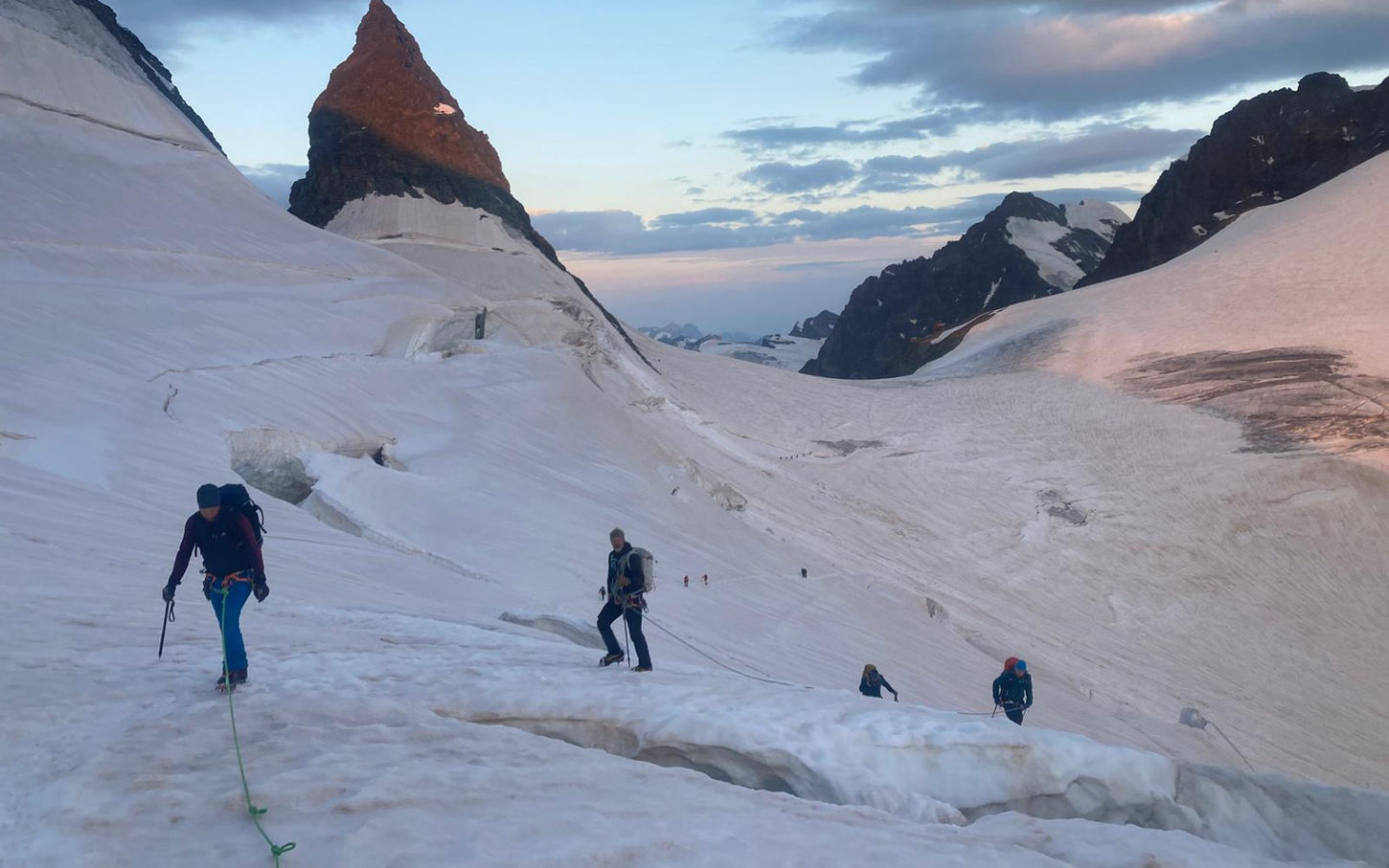 Piz Palü Überschrietung