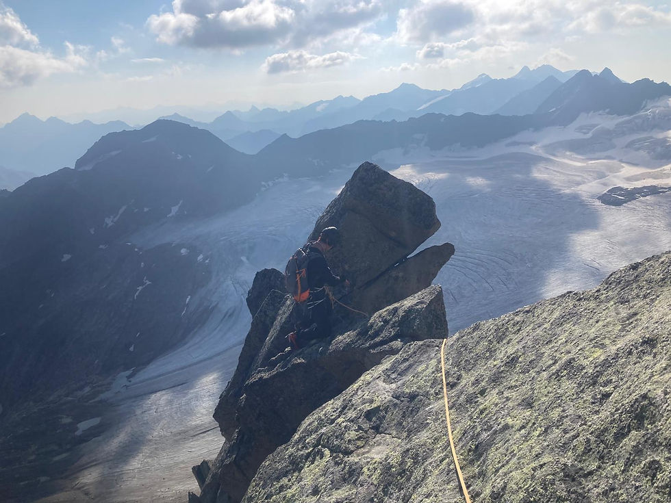 am Wilde Leck Ostgrat