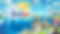 Anime characters on a grassy cliff overlook the sea under a bright sky. Large coin and "Ragnarok M Classic" logo. Pink creatures float nearby.