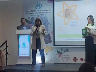 Proyecto Joven TRS Distingue a la IE Antonio Holguín Garcés en V Jornadas de Santuarios y Turismo Religioso