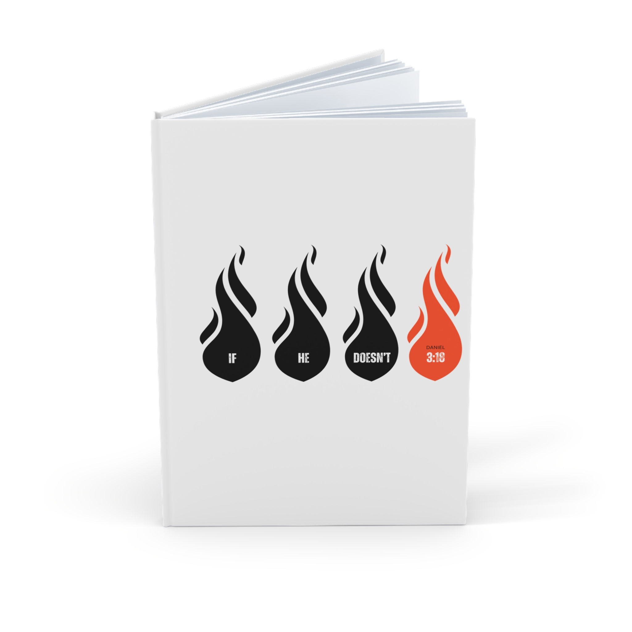 White Notebook for Faith and Reflection