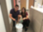 Ben and Dana make square bubbles!