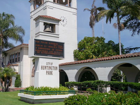 Major Contracts Awarded to Campaign Contributors in Huntington Park.