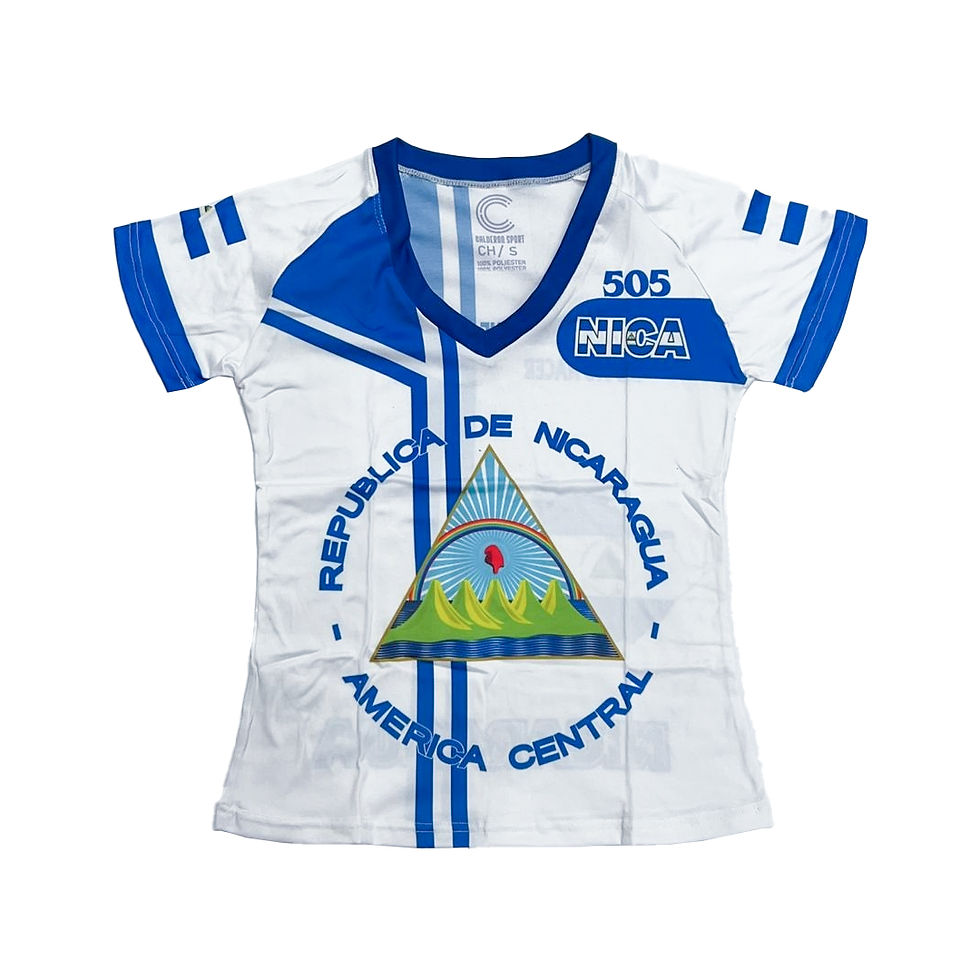 Blusa Blanca Nicaragua