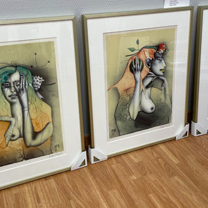 Nicht Hören, Nicht Sehen, Nicht Sprechen  - Paul Wunderlich