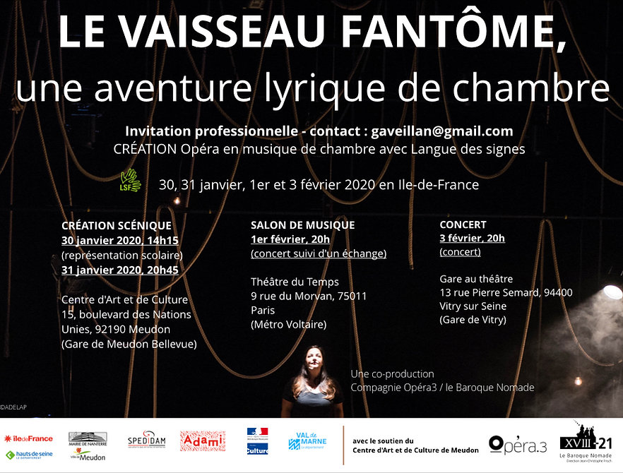 Invitation professionnelle Vaisseau Fant