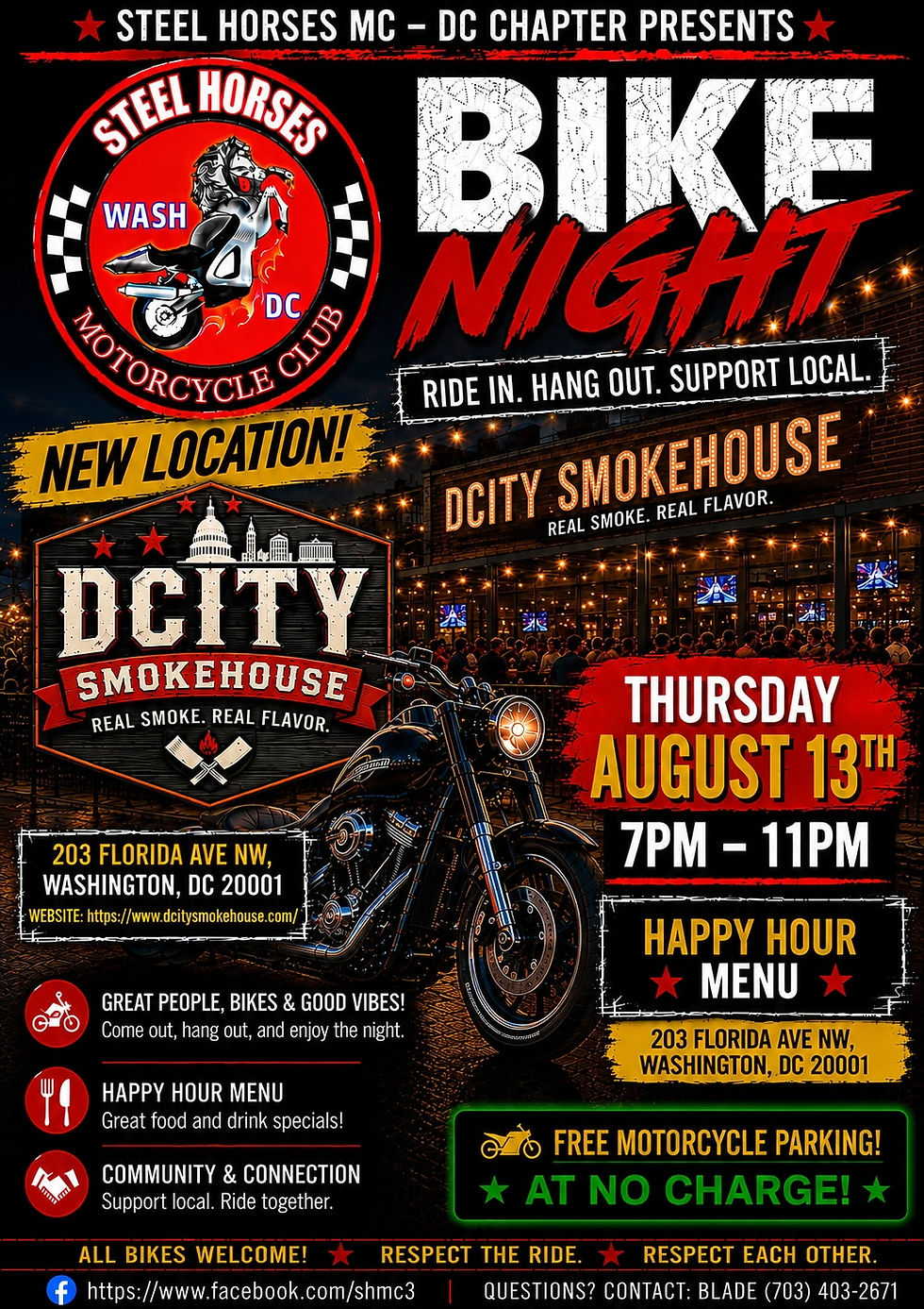 Steel Horses MC Bike Night
