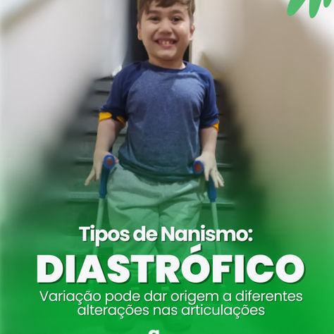 “Meu filho tem nanismo diastrófico. e sua cadeia genética é rara”, conta Keyth Cristina