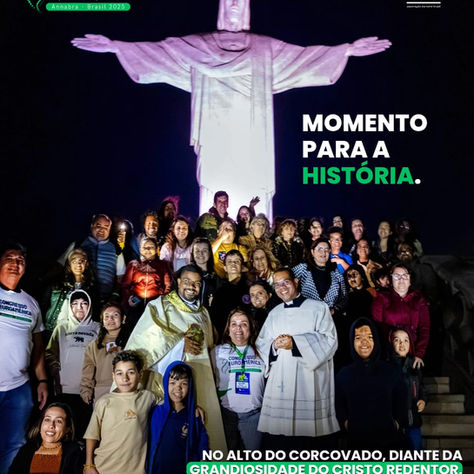 Congresso Euroamérica de Displasias Esqueléticas celebra Missa no Santuário Cristo Redentor